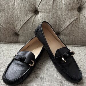 Cole Haan Women's Classic Black Leather Loafers